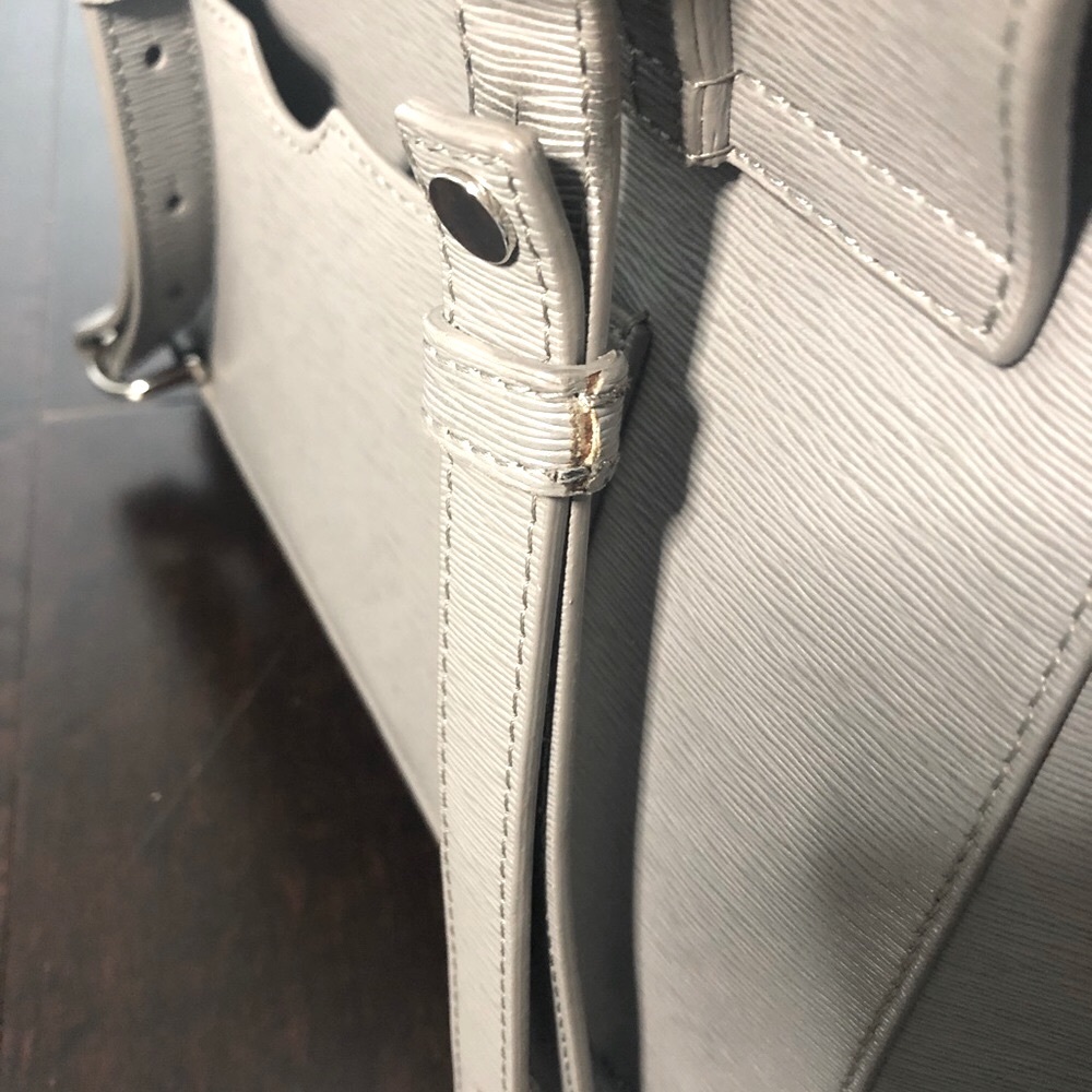 Senreve Maestra (large) Mimosa bag in Storm (grey) - Picture 16 of 16